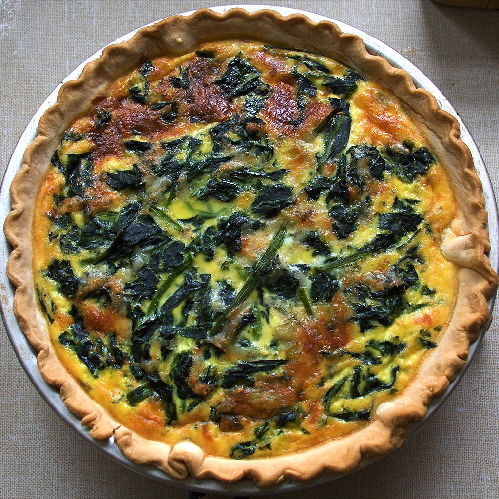 quiche with asparagus