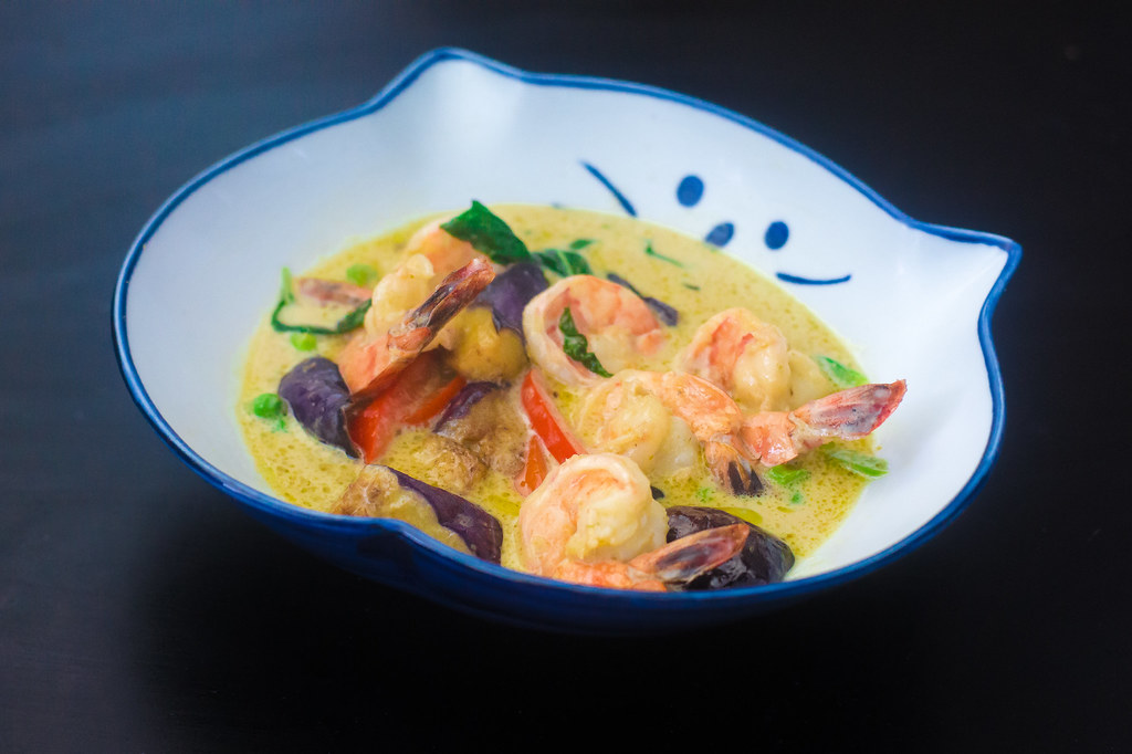 green curry with shrimp