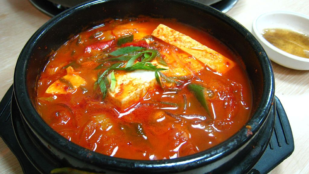 kim chee chigae, kim chee stew