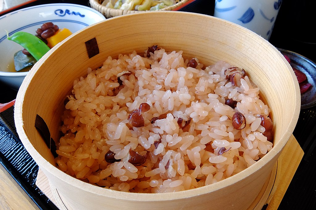 sekihan, adzuki bean rice