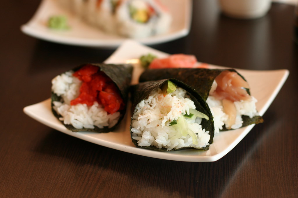 sushi cone, inari