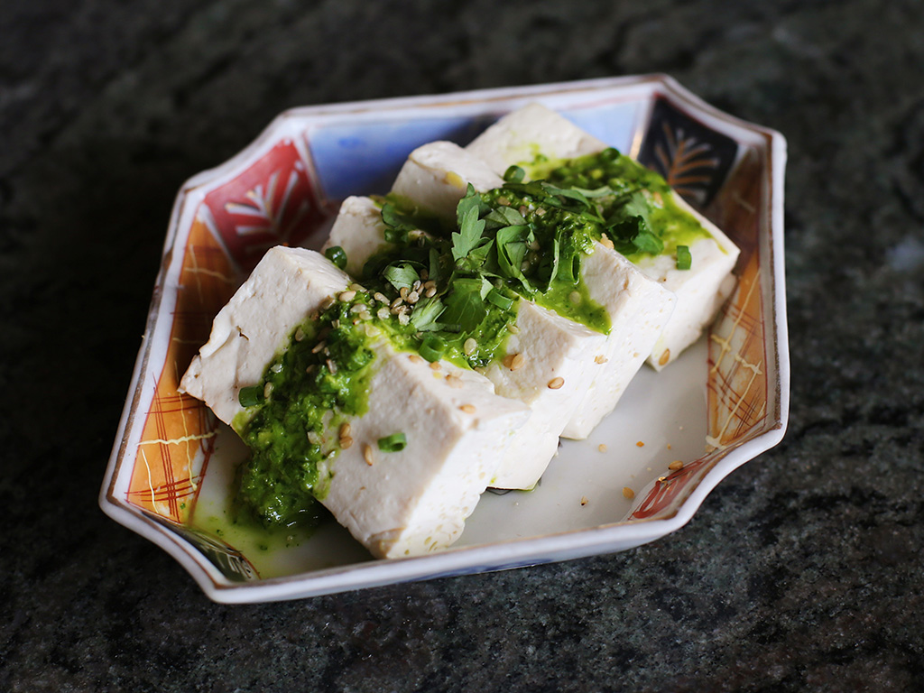 Cold Ginger Tofu