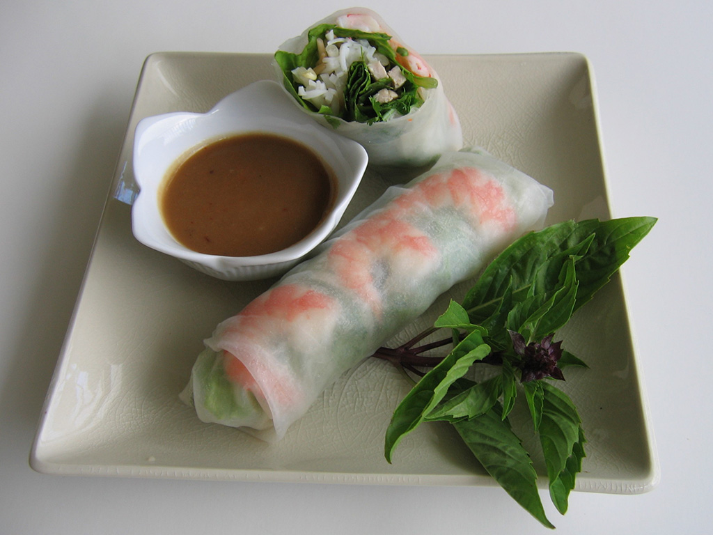 Summer Rolls - Nutrition By Yasmin