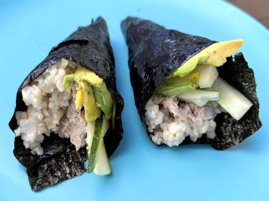 Tuna Cucumber Temaki