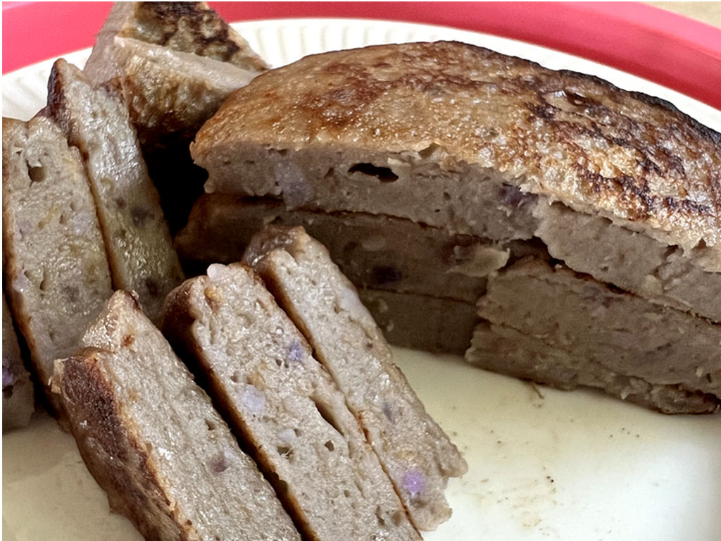 'Uala Mai'a Pancakes, Sweet potato