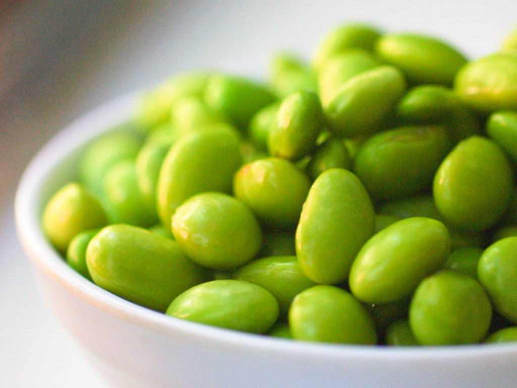 soybean, edamame, cooked beans