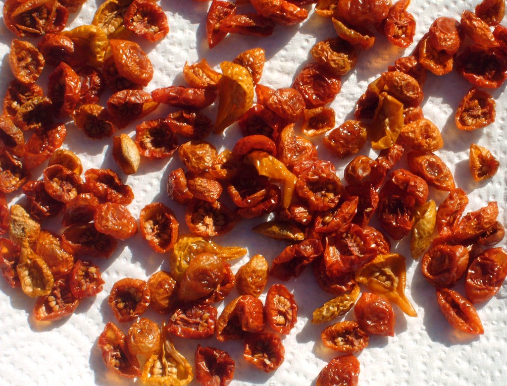 TOMATOES, SUN-DRIED, PACKED IN OIL, DRAINED