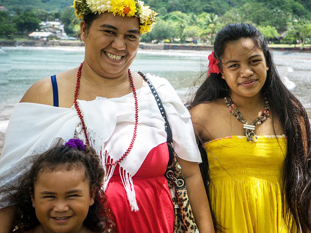 Group of Pacific Islanders