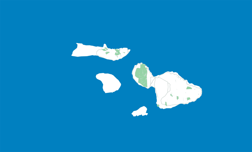 Map of Maui Nui