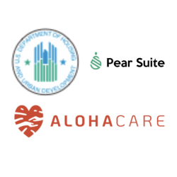 HUD - Pear Suite - Aloha Care logos